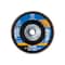 Pferd 4-1/2" x 5/8-11 Thd. POLIFAN Flap Disc - Z PSF STEELOX, Zirconia, 80 Grit, Conical 62073 - alternate 2